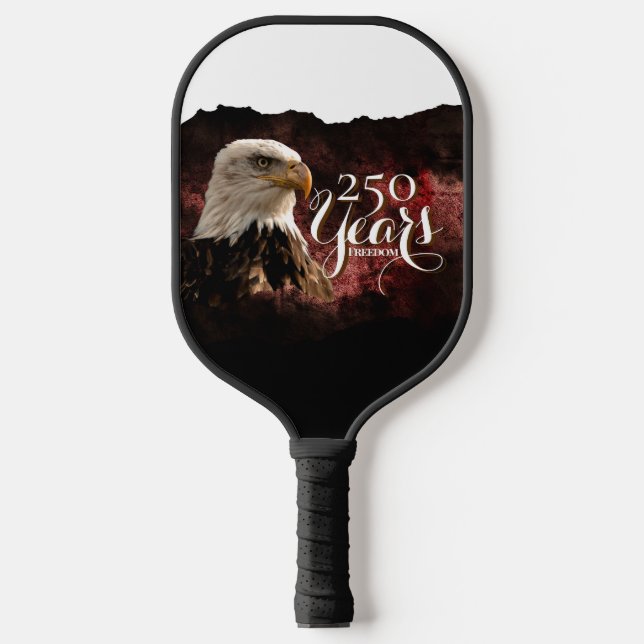 Patriotic Eagle 250 Years Pickleball Paddle (Front)