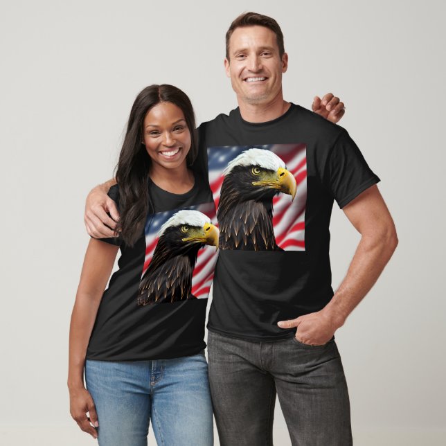 Patriotic/Eagle/American/USA  T-Shirt (Unisex)