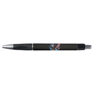 Patriotic Eagle and Flag 250 Years 1776-2026 Pen