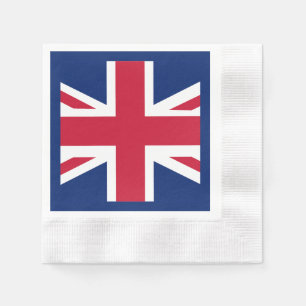 Patriotic English Flag Napkin