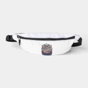 Patriotic Fall Harvest Vector Graphic Tee Fanny Pack