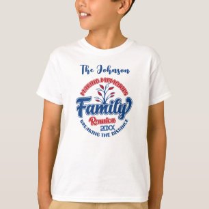Patriotic Family Reunion Fourth of July Design T-Shirt