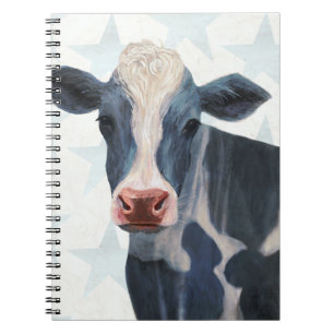 Patriotic Farm - Cow Notebook