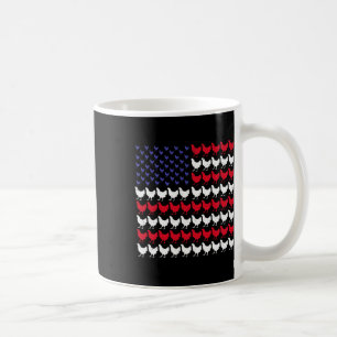 Patriotic Farmers 4th Of July American Flag Coffee Mug