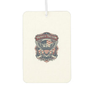 Patriotic Fathers Day Vector Graphic Tee Air Freshener