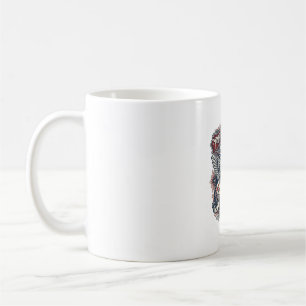 Patriotic Fathers Day Vector Graphic Tee Coffee Mug