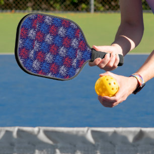 Patriotic FireworksPatriotic Fireworks Pickleball Paddle