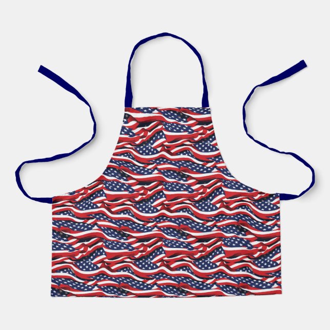 Patriotic Flag Apron (Front)