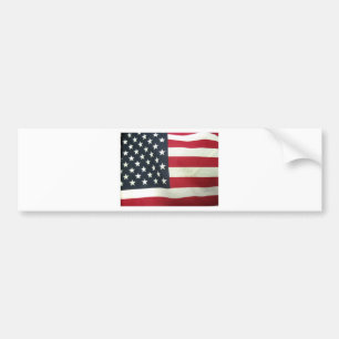 Patriotic Flag Bumper Sticker