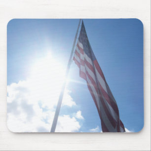 Patriotic Flag Mousepad
