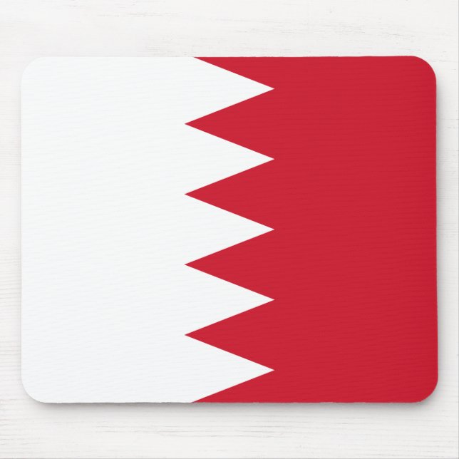 Patriotic Flag of Bahrain Mouse Pad (Front)