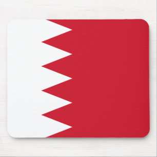 Patriotic Flag of Bahrain Mouse Pad