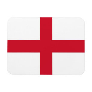 Patriotic flexible magnet with flag of England