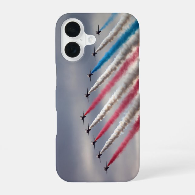 Patriotic Flyover iPhone Case (Back)