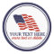 Patriotic Fourth of July American USA Flag Custom