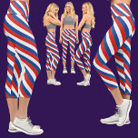 Patriotic France Flag Capri Leggings<br><div class="desc">Patriotic France Flag Capri Leggings.</div>