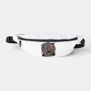 Patriotic Frankenstein Freedom Brute Horror Monste Fanny Pack