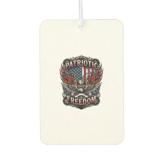 Patriotic Freedom Handlebars Biker Road Freedom Pa Air Freshener