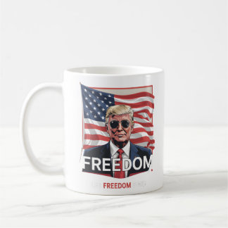 Patriotic Freedom Let Freedom Ring Coffee Mug