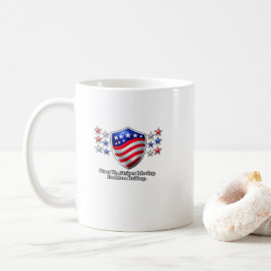Patriotic Freedom Rolling Shirt, American Flag Shi Coffee Mug
