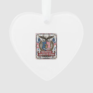 Patriotic Freedom Shield Liberty Icons & Symbols V Ornament