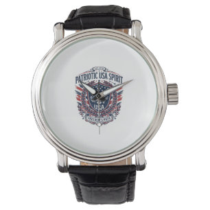 Patriotic Freedom Shield Liberty Icons & Symbols V Watch