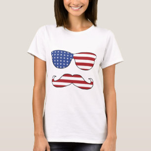 Patriotic Funny Face T-Shirt