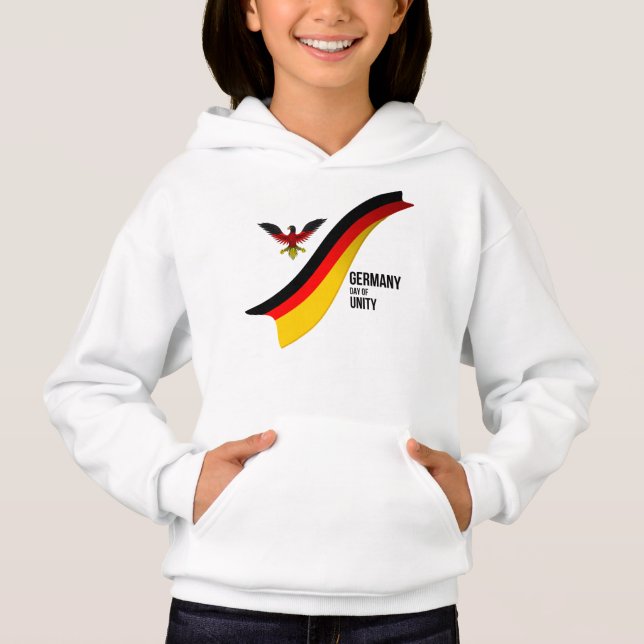 Patriotic German Flag, Germany Day Of Unity (Front)