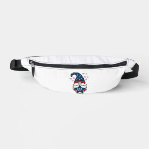 Patriotic Gnome USA Star Vector Shirt Design_1 Fanny Pack
