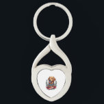 Patriotic Golden Retriever Americana Art Tee 2 Keychain<br><div class="desc">Patriotic Golden Retriever Americana Art Tee 2</div>