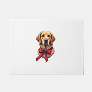 Patriotic Golden Retriever Gift Vintage Shirt 2 Doormat