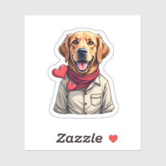 Patriotic Golden Retriever Lover Vintage Shirt 2