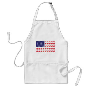 Patriotic Goldwing Motorcycle Standard Apron