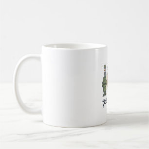 Patriotic Goose Lineup Vintage Vector Shirt_1 Coffee Mug