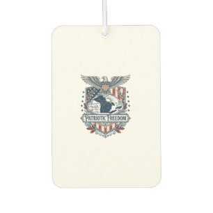 Patriotic Great Lakes Pride Vector Graphic Tee_1 Air Freshener