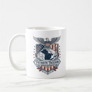Patriotic Great Lakes Pride Vector Graphic Tee_1 Coffee Mug