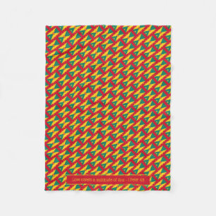 Patriotic GRENADA CARRIACOU Customizable Fleece Blanket