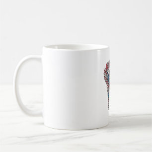 Patriotic Guardian Mask Freedom Military Inspired Coffee Mug