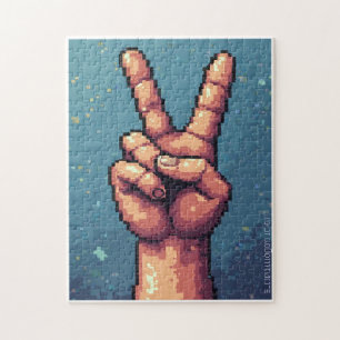Patriotic Hidden Picture Mosaic Activity Game for  Jigsaw Puzzle