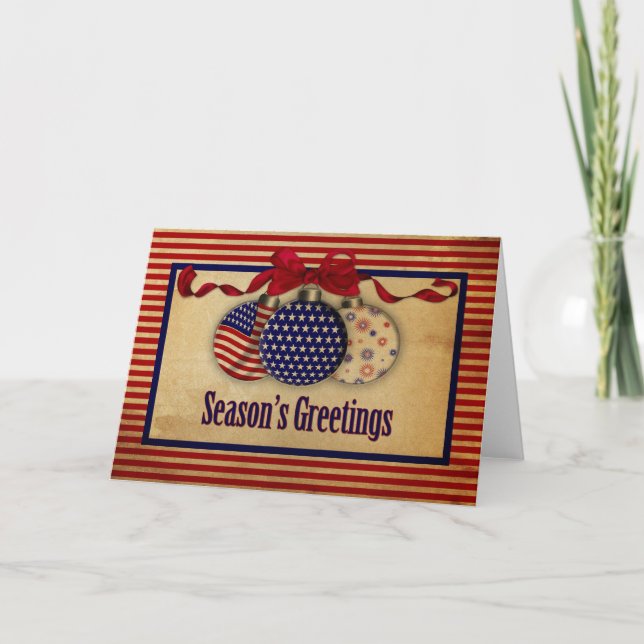 Patriotic Holiday Vintage Look (Front)