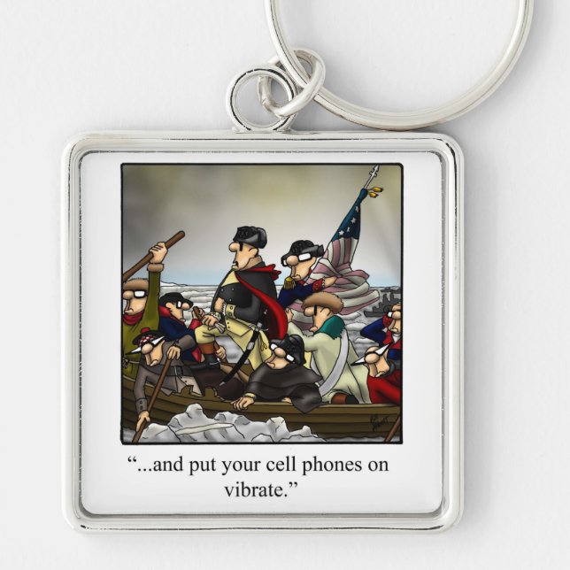 Patriotic Humourous Key Chain (Front)