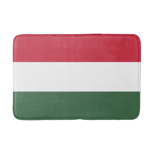 Patriotic Hungary Flag Bath Mat