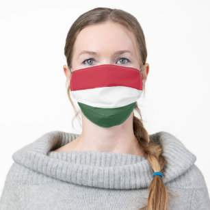 Patriotic Hungary Flag Cloth Face Mask
