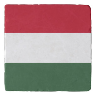 Patriotic Hungary Flag Trivet