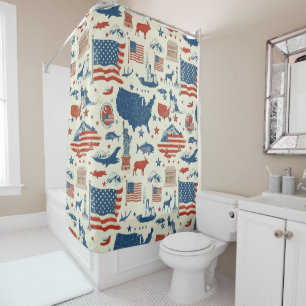 Patriotic Icons - Statue of Liberty, Flag (3)