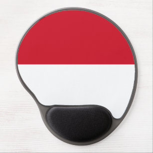 Patriotic Indonesia Flag Gel Mouse Pad