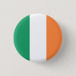 Patriotic Ireland Flag 1 Inch Round Button
