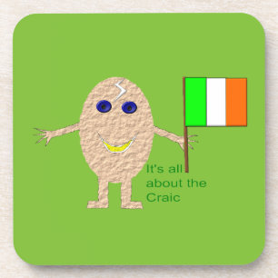 Patriotic Irish Egg Coaster