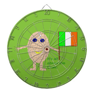 Patriotic Irish Egg Dart Board
