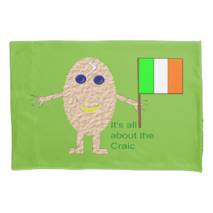 Patriotic Irish Egg Pillowcase